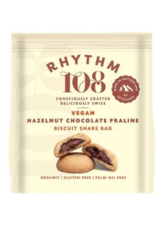 Rhythm 108 Vegan Hazelnut Chocolate Praline Filled Biscuits Share Bag