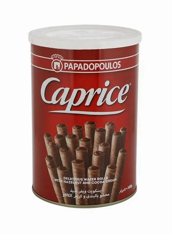 Caprice Wafers Rolls With Hazelnut And Cocoa Cream