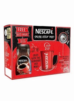 Nescafe Classic Instant Coffee With Mug & Spoon, Pack Of 12