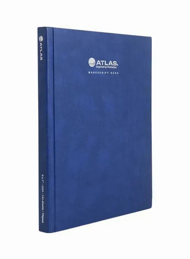 Atlas Manuscript Ruled Notebook, 144 Sheet, 3 Quire, 70 Gsm