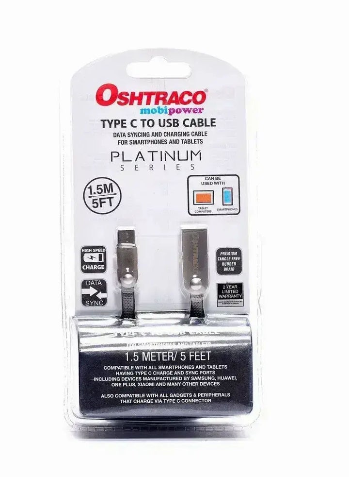 Oshtraco Type-C Usb Cable, 1.5M