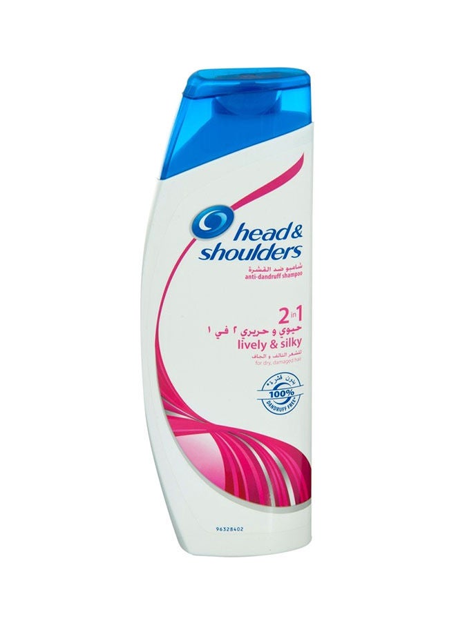 Head & Shoulders 2 In 1 Lively & Silky Shampoo Plus Conditioner