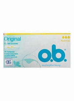 O.B. Original Normal Tampons, 16 Pcs