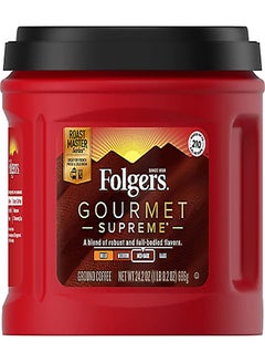 Folgers Gourmet Supreme Ground Coffee - Med Dark