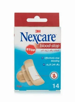 Nexcare Nexcare Blood Stop Bandage, 14 Pcs