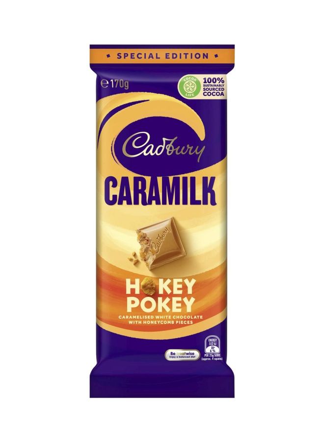 Cadbury Caramilk Hokey Pokey Chocolate Bar