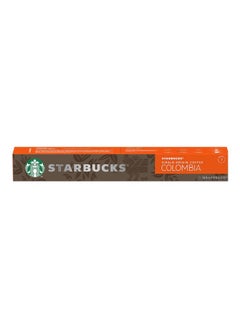 Starbucks Single Colombia Instant Coffee Capsules, 10 Pcs