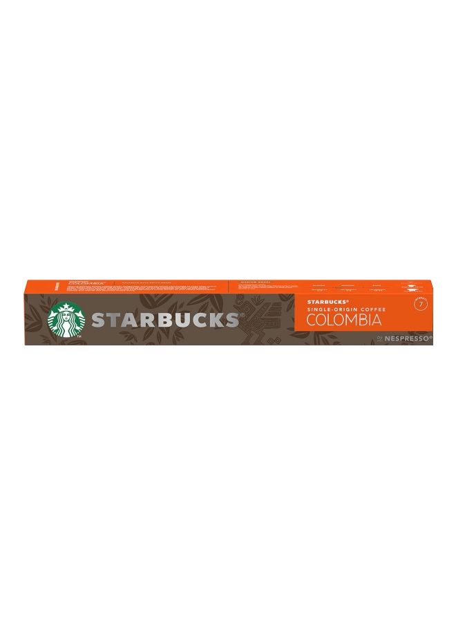 Starbucks Single Colombia Instant Coffee Capsules, 10 Pcs