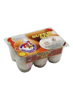 Al Jazira White Eggs, 6 Pcs