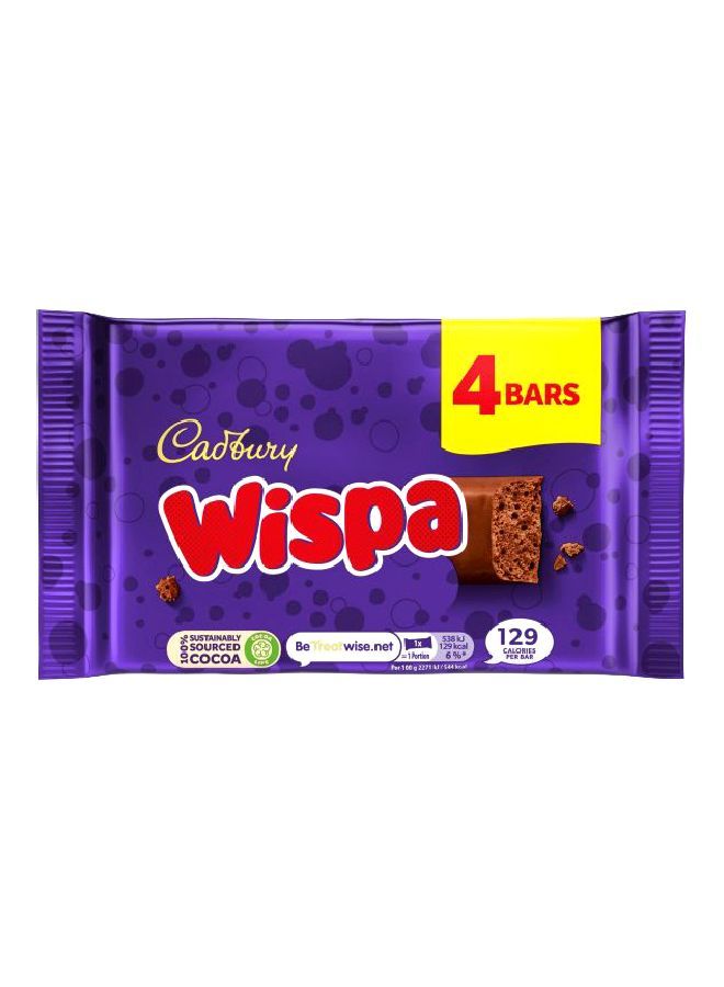 Cadbury Wispa Chocolate Bars, Pack Of 4