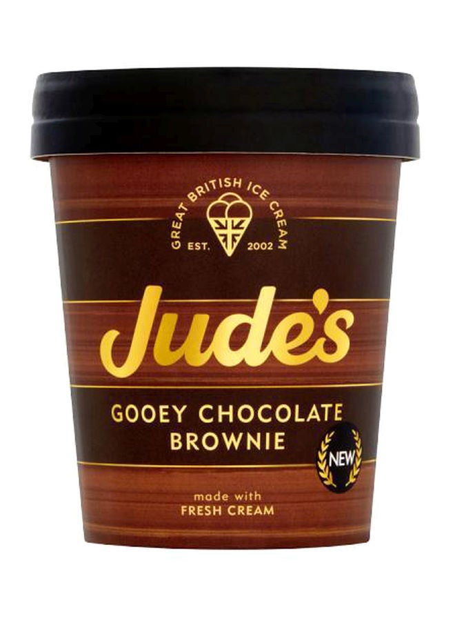 Jude's Gooey Chocolate Brownie Ice Cream Tub