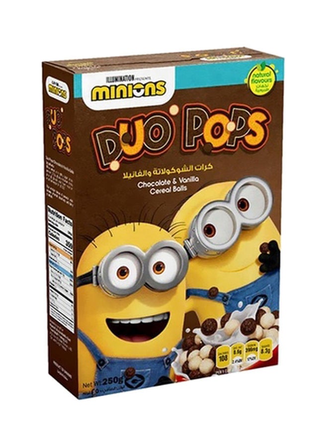 Minions Duo Pops Cereal Balls, Chocolate & Vanilla