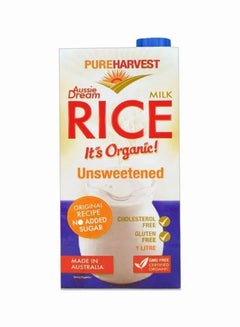 Pure Harvest Aussie Dream It's Organic! Unsweetened Rice Milk