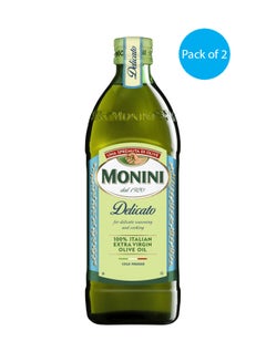 Monini Delicato Extra Virgin Olive Oil, Pack Of 2