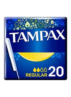 Tampax Regular Tampons, 20 Pcs