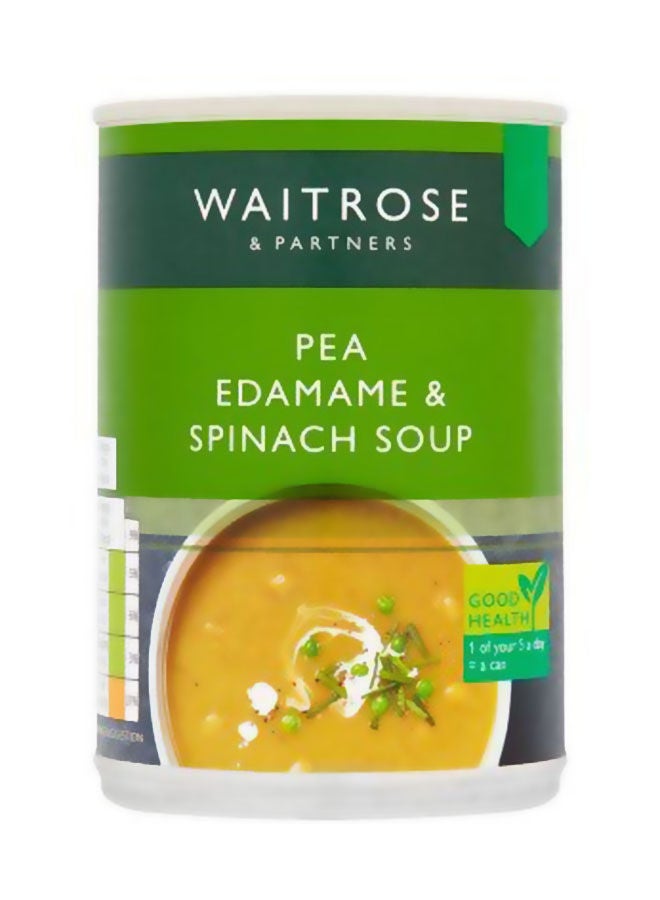 Waitrose Pea Edamame & Spinach Soup