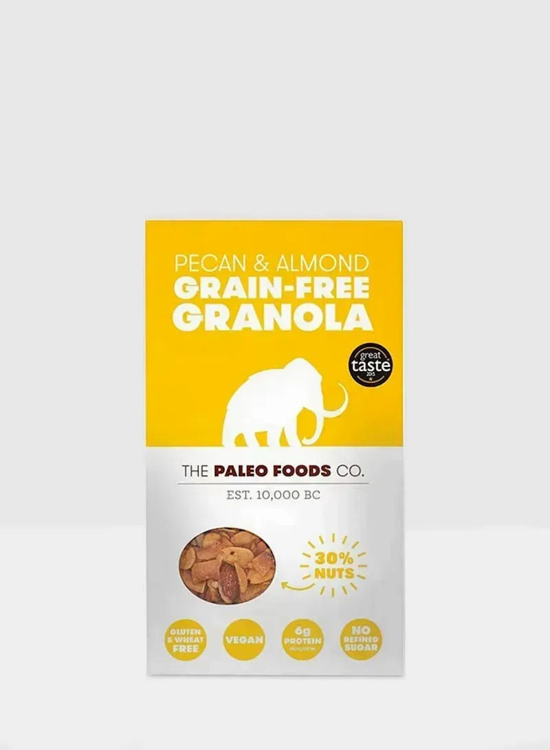 Paleo Pecan And Almond Grain Free Granola