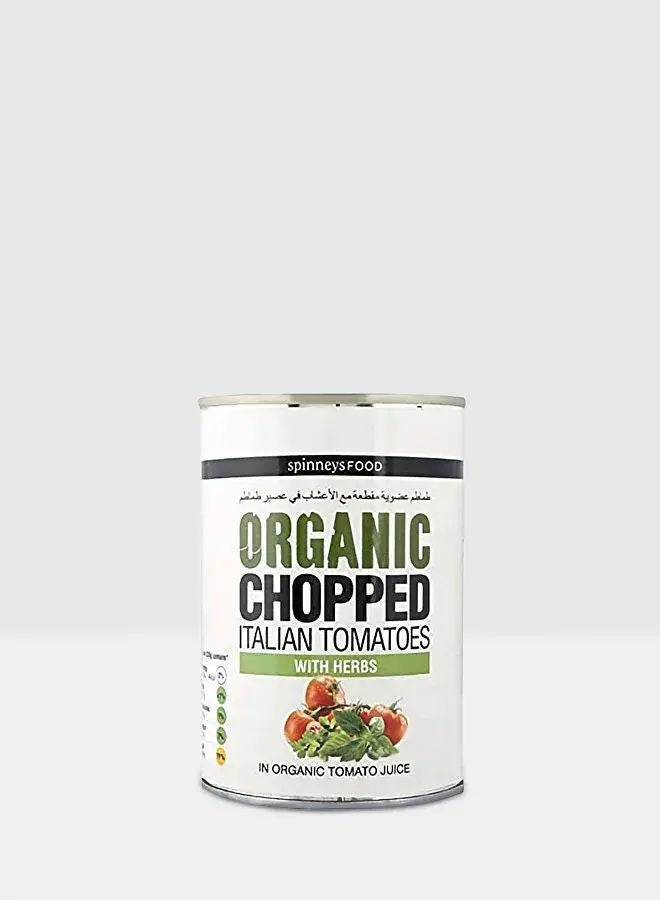 Spinneysfood Organic Chopped Italian Tomatoes With Herbs