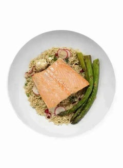 Spinneys Food Salmon With Asparagus & Quinoa Salad