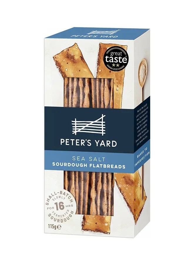 Peter'S Yard Sourdough Flatbreads, Sea Salt