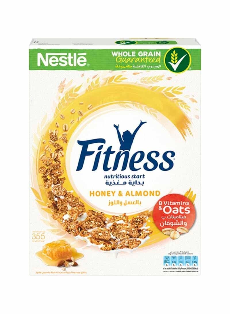 Nestle Honey And Almond Whole Grain Cereal Flakes