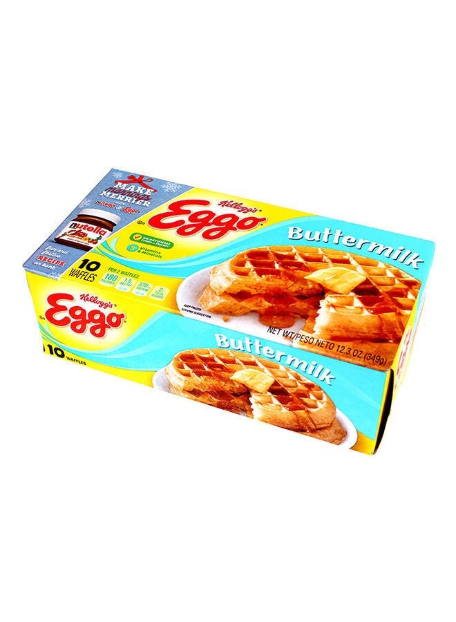 Kellogg'S Eggo Buttermilk Waffles, 10 Pcs