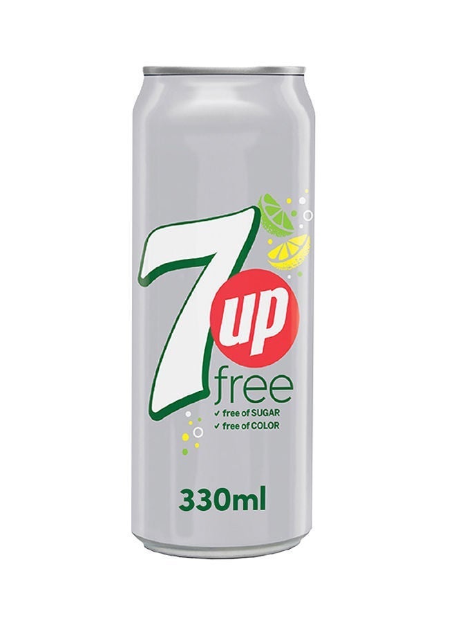 7Up Free Carbonated Soft Drink, Cans