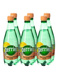Perrier Sparkling Water, Pink Grapefruit, Pack Of 6