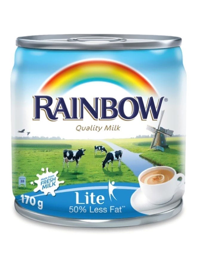 Rainbow Condensed Milk Tin, Lite