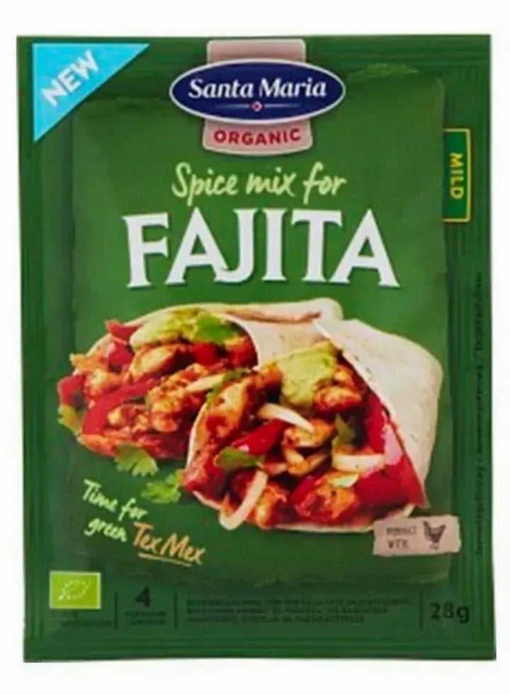 Santa Maria Fajita Mild Organic Spice Mix