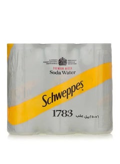 Schweppes Soda Water Bottle, Pack Of 6
