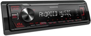 KENWOOD Bluetooth Car Stereo - Single DIN Digital Media Receiver With USB & 13-Band EQ