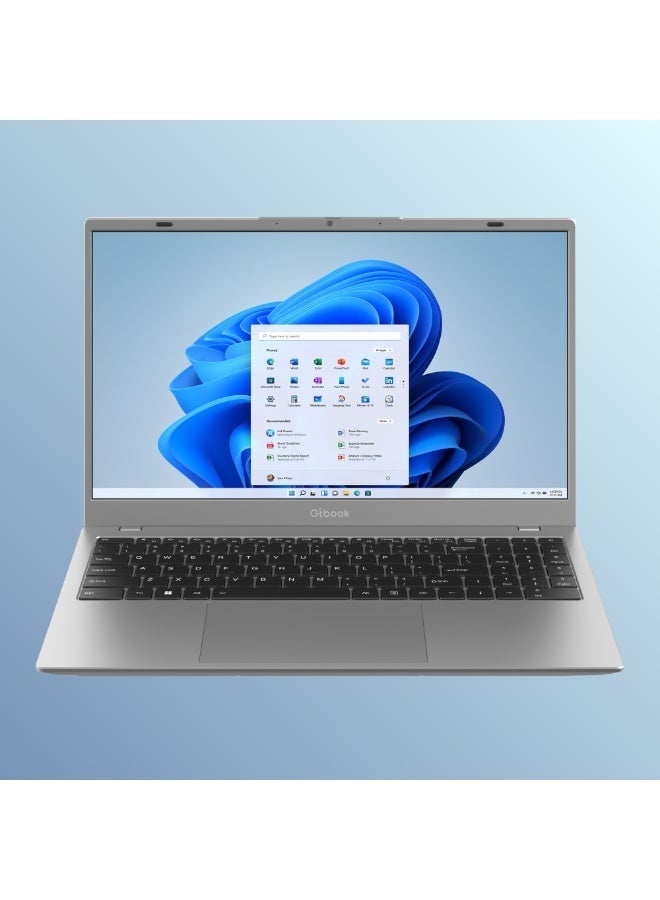 G-Tab GT15 Laptop 15.6” FHD Display, Intel Pentium Gold, 8GB RAM, 256GB SSD, Windows 11 english_arabic grey image 11