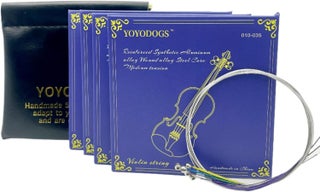 Generic 2 Sets 1/4 Cello Strings - Steel Core Nickel Alloy Wound For Student Cellos