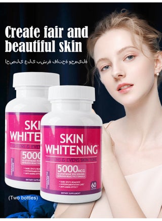 glutathione skin whitening supplements Glutathione Supplement 2,000mg Per Serving, 240 Veggie Capsules – NatureBell
