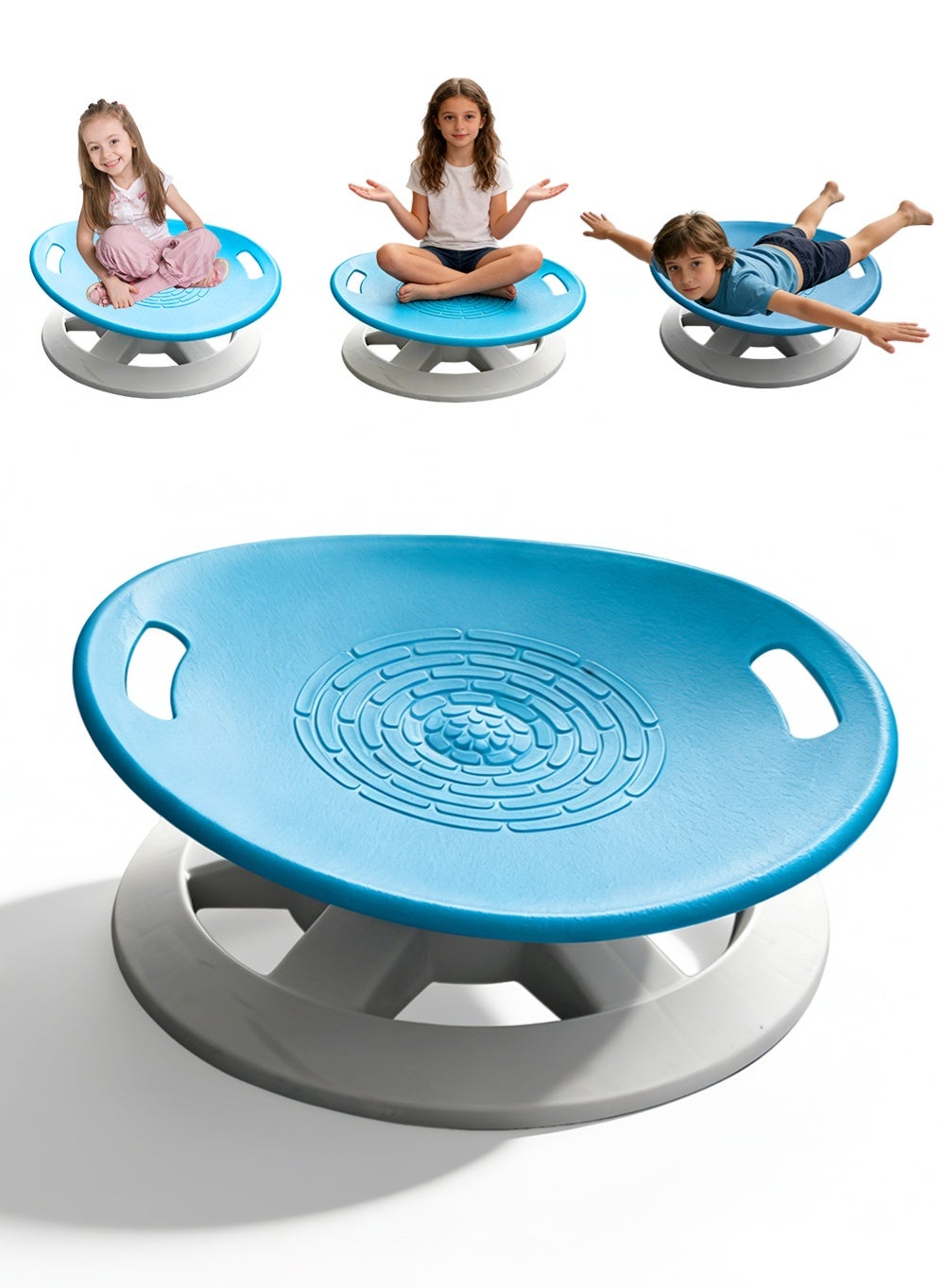 Aiorddl Kids Sensory Swivel Chair for Autistic Children - 360° Spinning ...