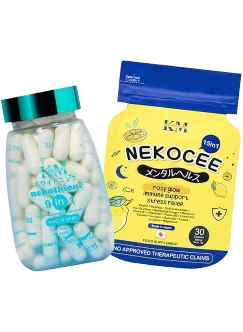 KM Nekothione Glutathione & NekoCee By Kath Melendez | Best Price UAE