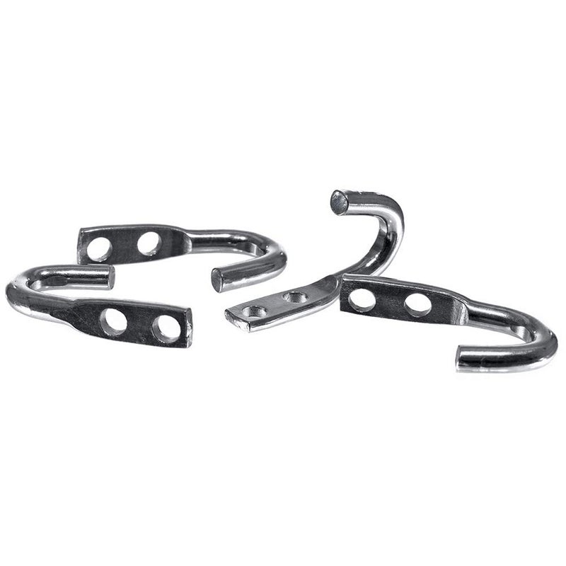 West Coast Paracord – Cerchi Metallici Per Acchiappasogni E Macramè – 5 Pezzi – Diametri Da 5,1 A 15,2 Cm – Colore Argento – Spessore 3 Mm - 4