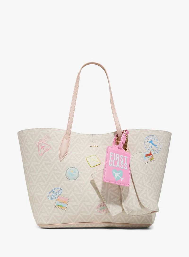 Cognac Raffia Mini Bag