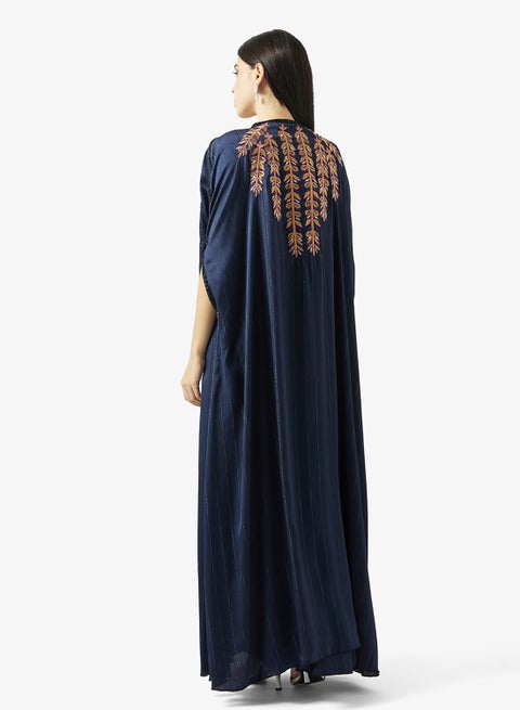 sachin and babi light blue dress Plus Size - Maxi Mesh Embroidered Dress