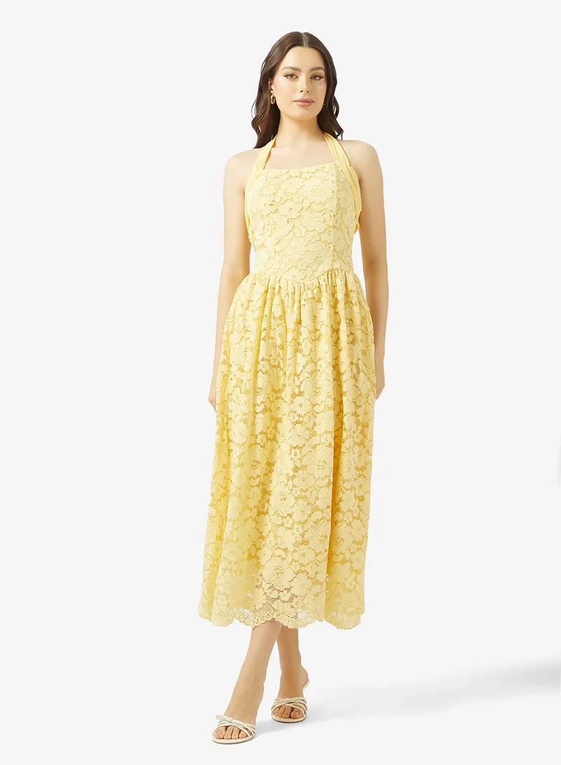 yellow lace fit and flare dress Fit-and-Flare Strapless Tiered Short Homecoming Dress– PromGirl