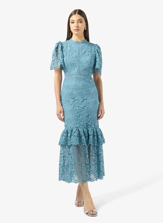 chinese dress ladies Janis Lace Sheath Midi Dress main image 0