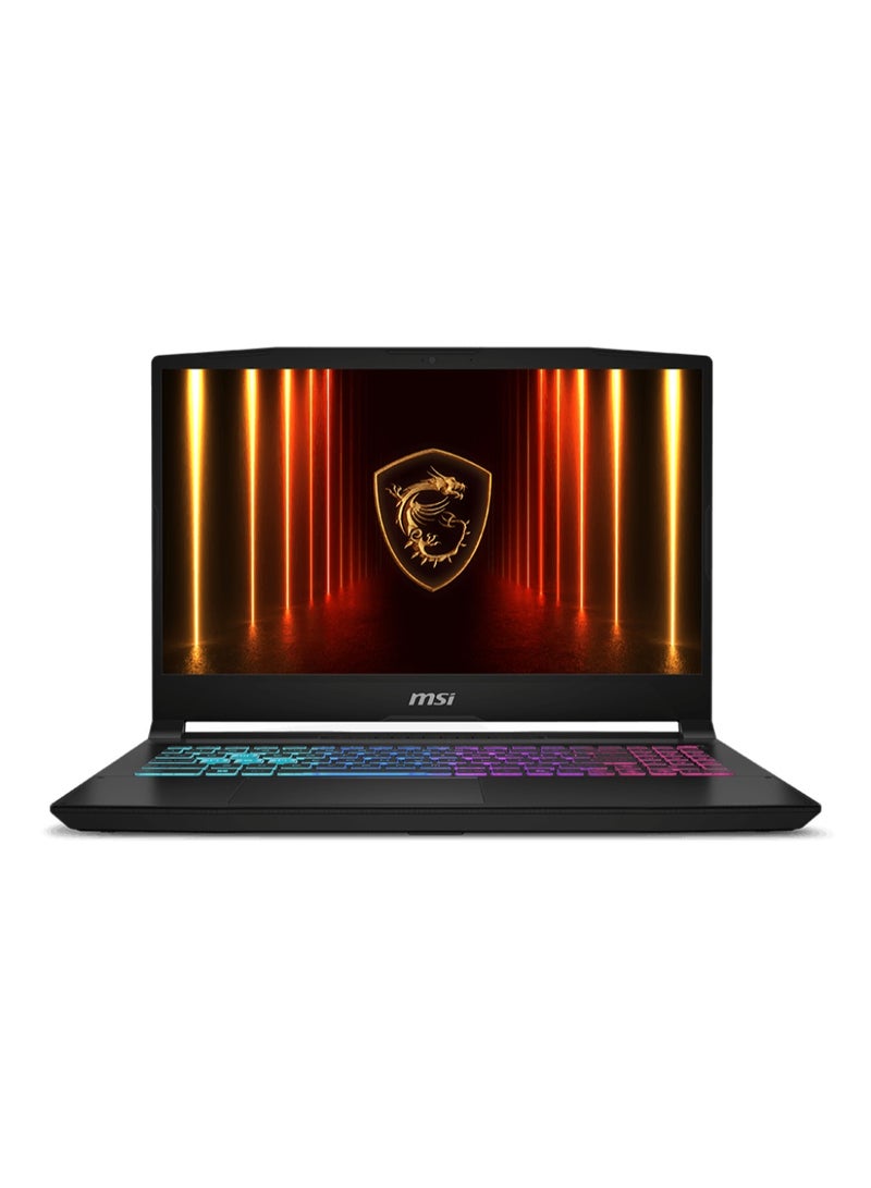 MSI LAPTOP MSI Katana 15 HX B14WEK Black Intel Core i7-14650HX RAM 16G DDR5 8GB*2 SSD 512 GB NVMe VGA NVIDIA GeForce RTX 5050 GDDR7 8GB 15.6 QHD ( 2560*1440 ) 165Hz Windows 11 Home A ( 9S7-1587C1-832 ) english_arabic