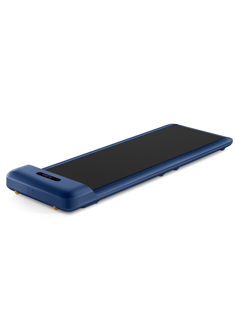 Kingsmith WPS1F WalkingPad C2 | Patented "folding" technology | up to 6 km/h speed range | 25Kg light and flexible | Overload protection | Brushless 1HP DC Motor | upto 100Kg weight capacity | with remote control | Blue image 4