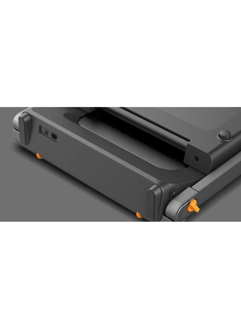 TRG1F Treadmill G1 with max. speed 12km/h, with 1.25HP brush motor, with Side Handrail | Led Display | Half Fold Design | 110Kg Max Load | Black image 9