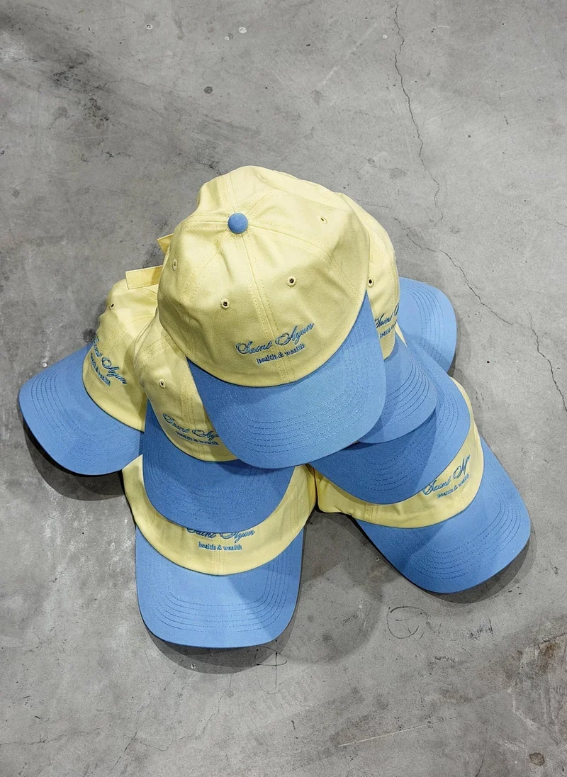 Blush Patent Leather Woollen Beanie