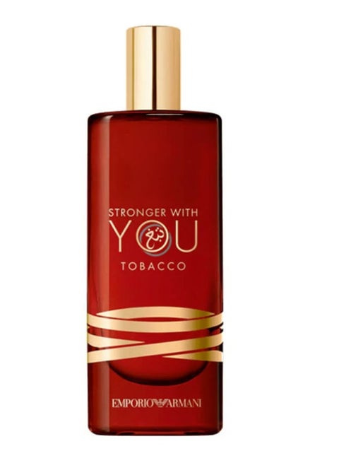 stronger with you tobacco edp EMPORIO ARMANI Stronger With You Tobacco EDP 15ml | Best Price UAE