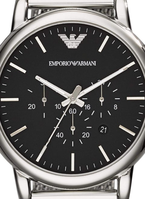 emporio armani men's ar1808 dress silver watch Emporio Armani Men's AR1808 Dress Silver Watch