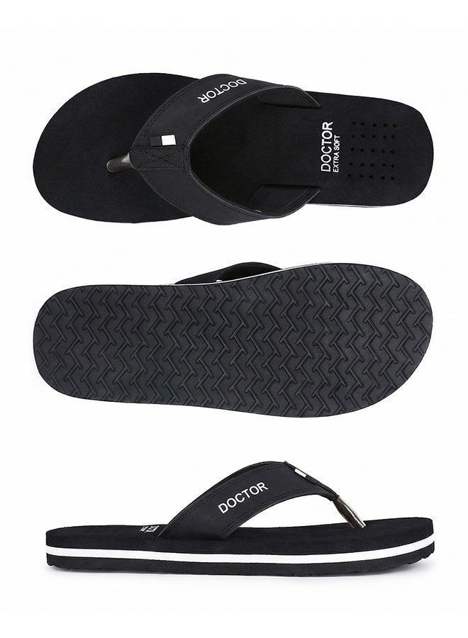 DOCTOR EXTRA SOFT Men’s Orthopedic Diabetic Anti-Skid Flip Flops D-24 | Lightweight Comfortable Daily Wear Slippers for Men D-24 image 6