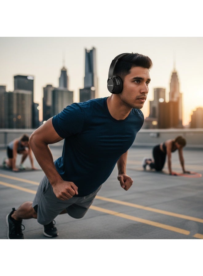 VD-HP010 Wireless Over-Ear Headphones with Microphone, Adjustable Headband-Black - https://f.nooncdn.com/p/774b22a364605521beb2a19c037a408b|pzsku/Z3EA572D7D11F94BEB428Z/45/1770213690/cf191d32-6839-4dac-a486-8c8cb314c875.jpg